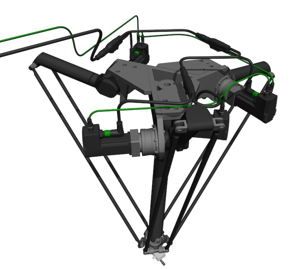 Pomocou digitálneho dvojčaťa možno nielen bez rizika virtuálne uviesť celý softvér do prevádzky priamo v kancelárii, ale aj presne naplánovať kabeláž a objednať ju s centimetrovou presnosťou.